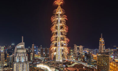 Burj Khalifa New Year's Eve Fireworks