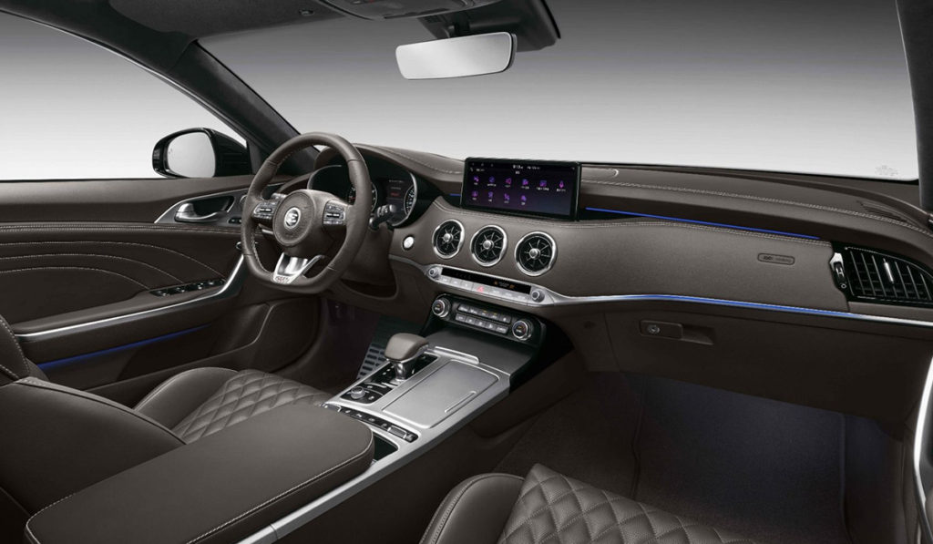 A higher-quality cabin with new color options and an improved infotainment screen