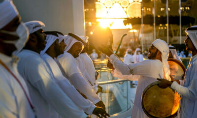 Emirati Performers at the UAE Pavilion