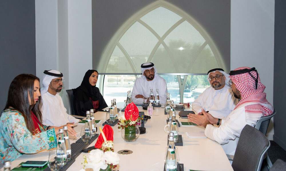 The meeting began with the EPA’s President, Ali Obaid bin Hatem, as well as other board members extending their congratulations to HH Sheikh Khalifa bin Zayed Al Nahyan,