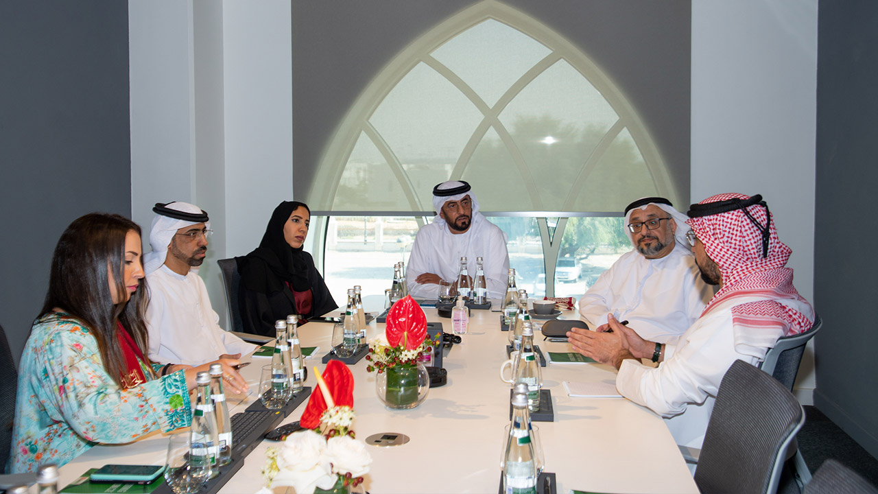 The meeting began with the EPA’s President, Ali Obaid bin Hatem, as well as other board members extending their congratulations to HH Sheikh Khalifa bin Zayed Al Nahyan,